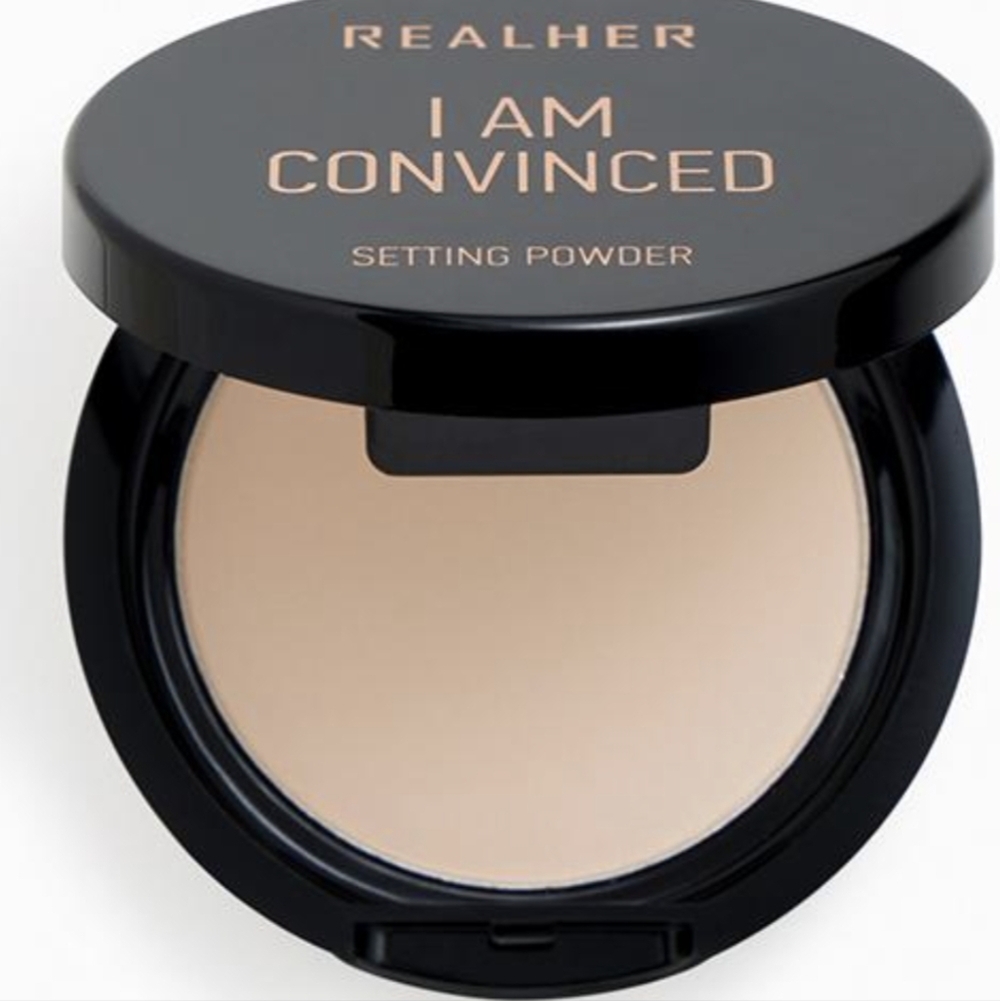 RealHer Setting Powder NIB 2.5g travel size,